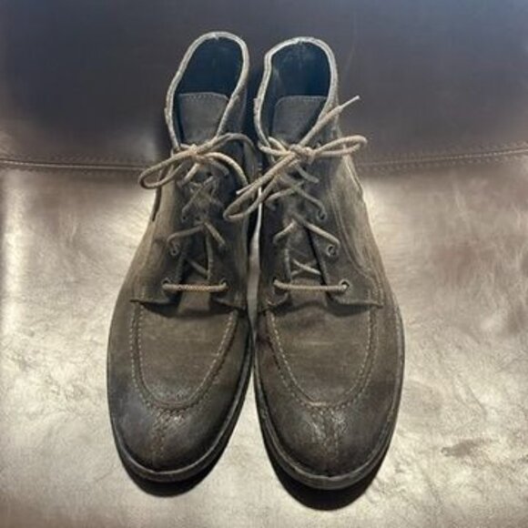 To Boot Other - To Boot New York Men’s Suede Lace Chukka Boot Brown Leather Size 8 Adam Derrick